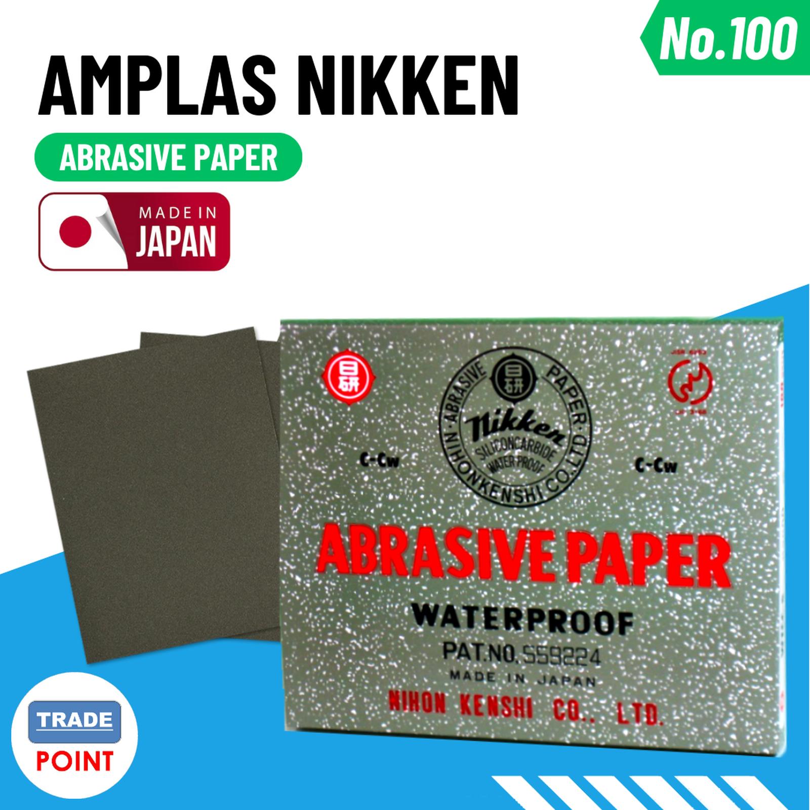 AMPLAS KERTAS NIKKEN NOMOR GRIT (60-2000)