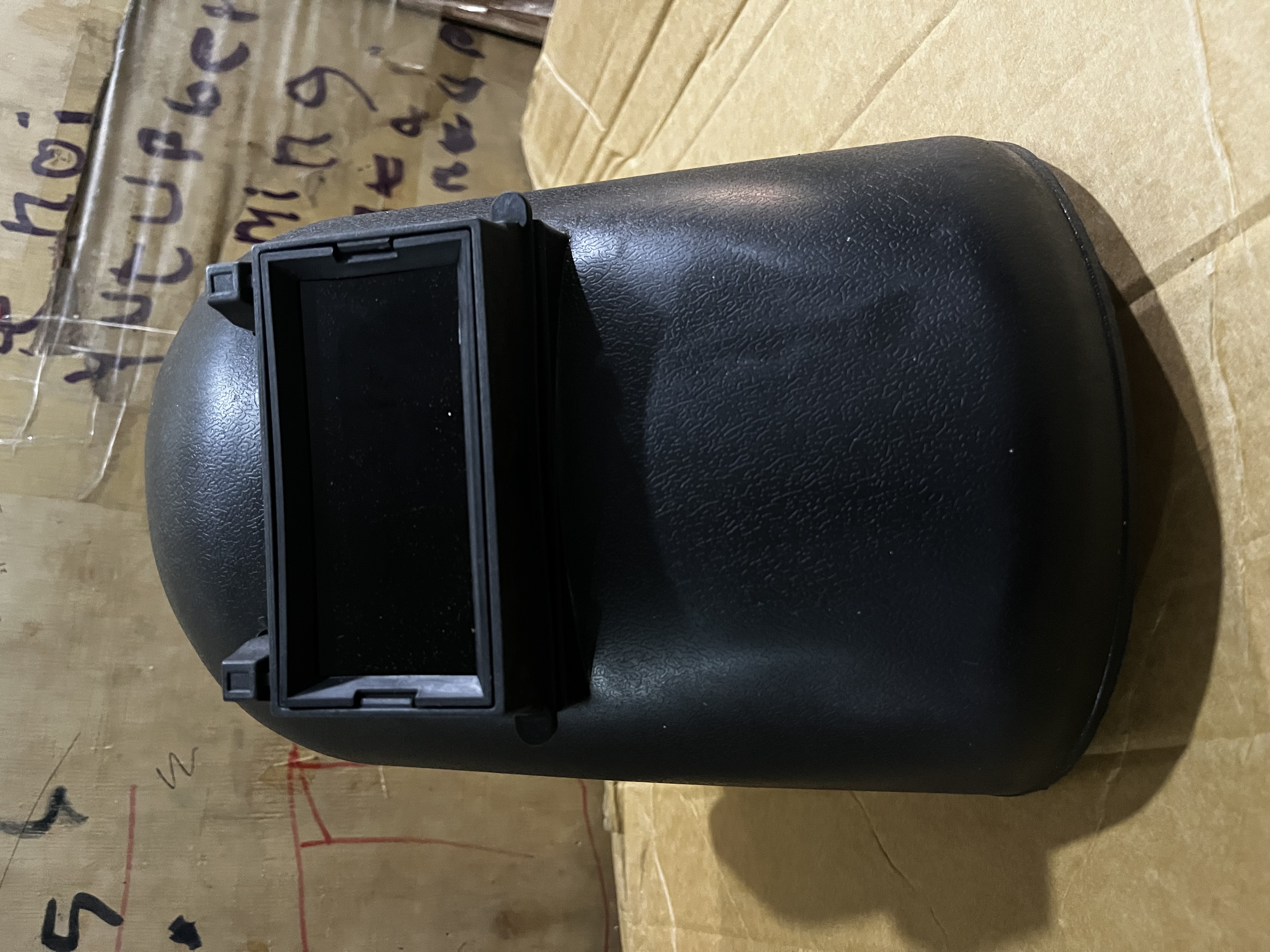 HELM LAS MODEL PUTAR + KACA LAS  "BLACK RHINO"  HITAM