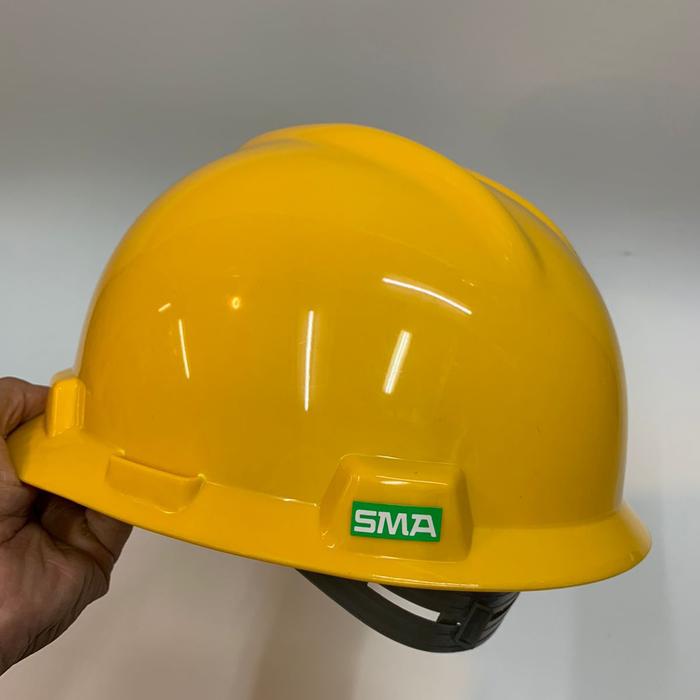 HELM PROYEK "SMA" + DAGU INNER GESER [BIRU]